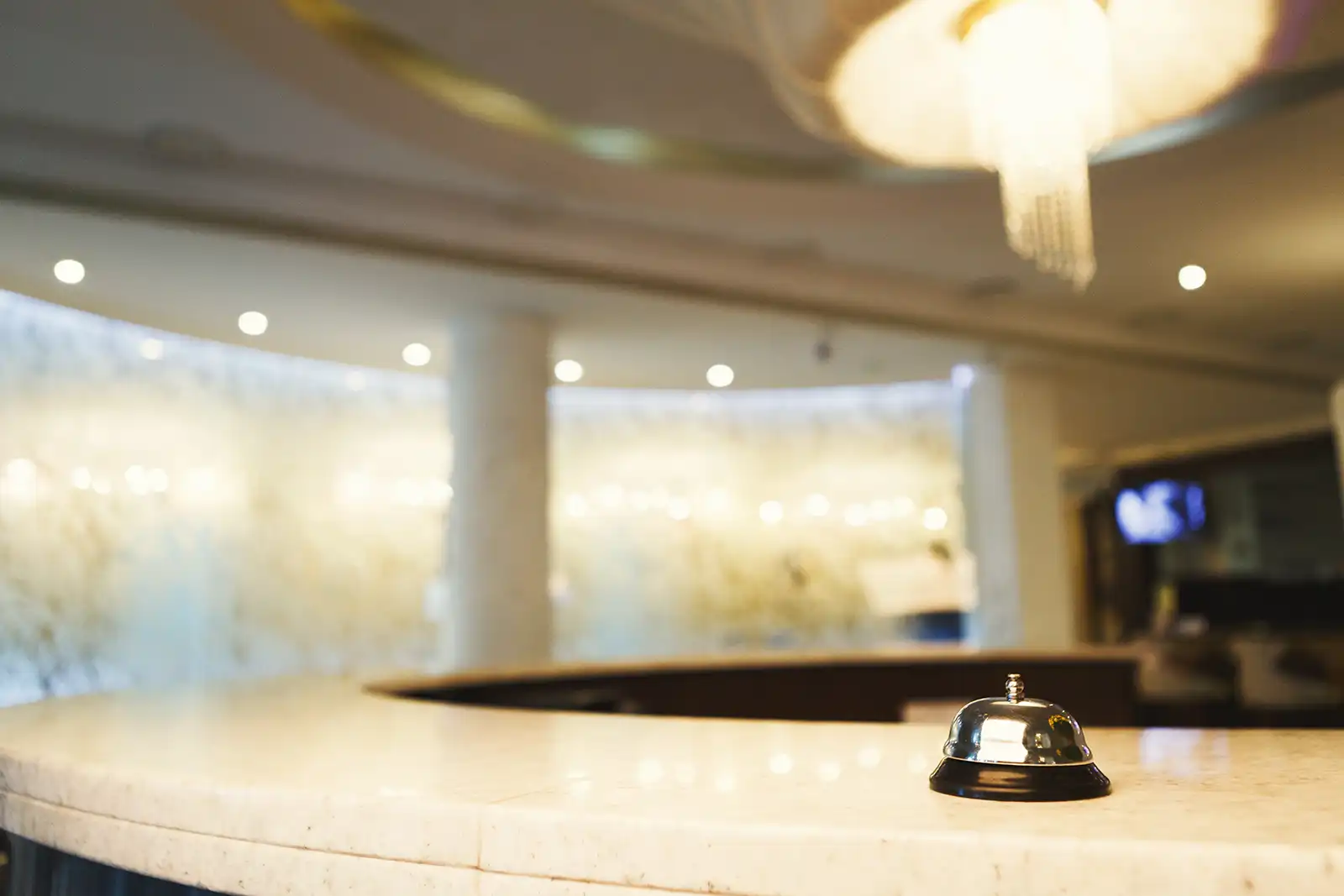 Hotel reception desk finish by Fineline Decorators Plymouth, Devon & Cornwall